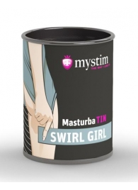 Компактный мастурбатор MasturbaTIN Swirl Girl - MyStim - в Находке купить с доставкой
