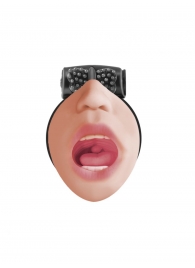 Мастурбатор-ротик с виброкольцом Satisfaction Beloved - Lola Games - в Находке купить с доставкой