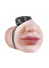 Мастурбатор-ротик с виброкольцом Satisfaction Beloved - Lola Games - в Находке купить с доставкой