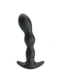 Черный анальный стимулятор простаты с вибрацией Special Anal Massager - 14,5 см. - Baile - в Находке купить с доставкой