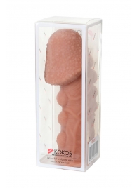Насадка на фаллос с пузыриками, венками и ребристостью KOKOS Extreme Sleeve 09 - 12,7 см. - KOKOS - в Находке купить с доставкой