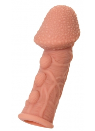 Насадка на фаллос с пузыриками, венками и ребристостью KOKOS Extreme Sleeve 09 - 12,7 см. - KOKOS - в Находке купить с доставкой