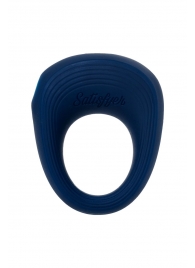 Синее эрекционное кольцо на пенис Satisfyer Ring 2 - Satisfyer - в Находке купить с доставкой
