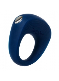 Синее эрекционное кольцо на пенис Satisfyer Ring 2 - Satisfyer - в Находке купить с доставкой
