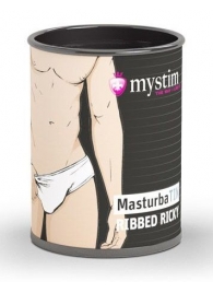Компактный мастурбатор MasturbaTIN Ribbed Ricky - MyStim - в Находке купить с доставкой