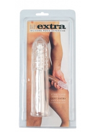 Насадка-удлинитель из прозрачного силикона LIDL EXTRA SILICONE PENIS EXTENSION - Seven Creations - в Находке купить с доставкой