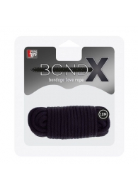 Черная веревка для связывания BONDX LOVE ROPE - 10 м. - Dream Toys - купить с доставкой в Находке