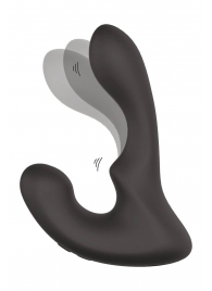 Чёрный массажер простаты с 2 моторами BOOTY ROCKER - Dream Toys - в Находке купить с доставкой