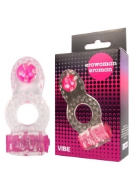 Прозрачное эрекционное кольцо Erowoman-Eroman - Erowoman-Eroman - в Находке купить с доставкой