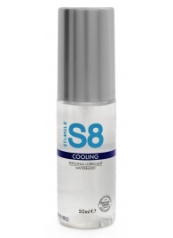 Охлаждающий лубрикант на водной основе S8 Cooling Lube - 50 мл. - Stimul8 - купить с доставкой в Находке