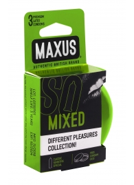 Презервативы в железном кейсе MAXUS Mixed - 3 шт. - Maxus - купить с доставкой в Находке