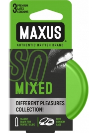 Презервативы в железном кейсе MAXUS Mixed - 3 шт. - Maxus - купить с доставкой в Находке