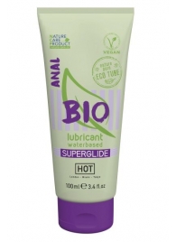 Интимный увлажняющий анальный гель BIO SuperGlide - 100 мл. - HOT - купить с доставкой в Находке