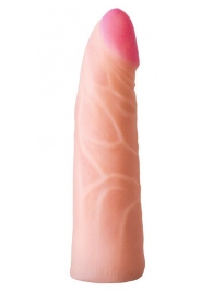 Фаллическая насадка на трусики харнесс - 17,5 см. - LOVETOY (А-Полимер) - купить с доставкой в Находке
