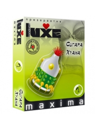 Презерватив LUXE Maxima  Сигара Хуана  - 1 шт. - Luxe - купить с доставкой в Находке
