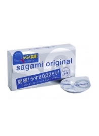 Ультратонкие презервативы Sagami Original QUICK - 6 шт. - Sagami - купить с доставкой в Находке