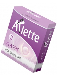 Классические презервативы Arlette Classic - 3 шт. - Arlette - купить с доставкой в Находке