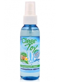 Очищающий спрей для игрушек CLEAR TOY Tropic - 100 мл. - Биоритм - купить с доставкой в Находке