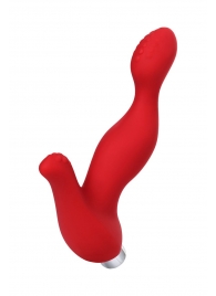Красный силиконовый вибростимулятор простаты Proman - 12,5 см. - ToyFa - в Находке купить с доставкой