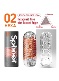 Мастурбатор SPINNER Hexa - Tenga - в Находке купить с доставкой