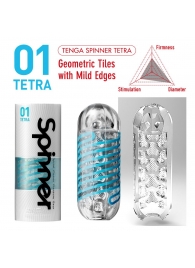 Мастурбатор SPINNER Tetra - Tenga - в Находке купить с доставкой