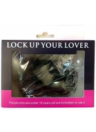 Черные меховые наручники Love с ключиками - Baile - купить с доставкой в Находке