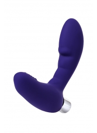 Фиолетовый вибростимулятор простаты Bruman - 12 см. - ToyFa - в Находке купить с доставкой