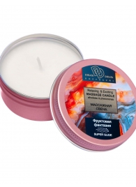 Массажная свеча  Фруктовая фантазия - БиоМед - купить с доставкой в Находке
