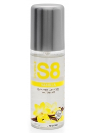 Лубрикант на водной основе Stimul8 Flavored Lube с ванильным ароматом - 125 мл. - Stimul8 - купить с доставкой в Находке