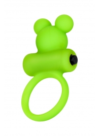 Зеленое виброкольцо на пенис A-Toys - A-toys - в Находке купить с доставкой