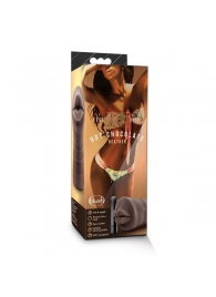 Коричневый мастурбатор-ротик Heather - Blush Novelties - в Находке купить с доставкой