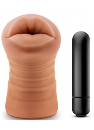 Кофейный мастурбатор-ротик Isabella - Blush Novelties - в Находке купить с доставкой