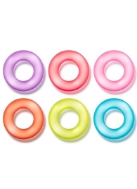 Набор из 6 эрекционных колец King of the Ring - Blush Novelties - в Находке купить с доставкой