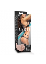 Телесный мастурбатор-ротик Angie - Blush Novelties - в Находке купить с доставкой