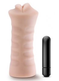 Телесный мастурбатор-ротик Angie - Blush Novelties - в Находке купить с доставкой