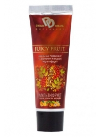Интимный съедобный лубрикант JUICY FRUIT с ароматом фруктов - 30 мл. - БиоМед - купить с доставкой в Находке