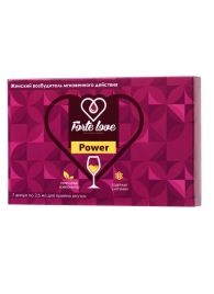 Женский возбудитель мгновенного действия Forte Love Power - 7 ампул (2,5 мл.) - Капиталпродукт - купить с доставкой в Находке