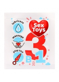 Гель-лубрикант на водной основе Sex Toys - 4 гр. - Биоритм - купить с доставкой в Находке