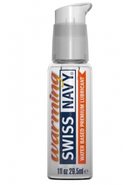 Разогревающий лубрикант на водной основе Swiss Navy Warming Lube - 29,5 мл. - Swiss navy - купить с доставкой в Находке