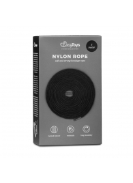 Черная веревка для бондажа Easytoys Bondage Rope - 5 м. - Easy toys - купить с доставкой в Находке