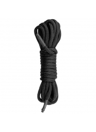 Черная веревка для бондажа Easytoys Bondage Rope - 5 м. - Easy toys - купить с доставкой в Находке