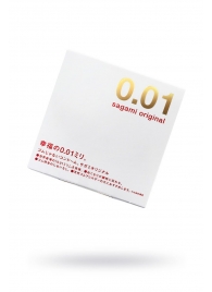 Супертонкий презерватив Sagami Original 0.01 - 1 шт. - Sagami - купить с доставкой в Находке