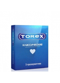 Гладкие презервативы Torex  Классические  - 3 шт. - Torex - купить с доставкой в Находке