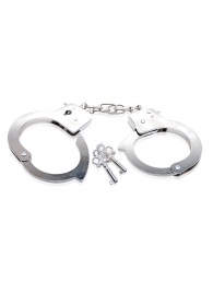 Металлические наручники Beginner s Metal Cuffs - Pipedream - купить с доставкой в Находке