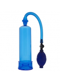 Синяя вакуумная помпа MENZSTUFF PENIS ENLARGER - Dream Toys - в Находке купить с доставкой