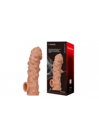 Насадка на фаллос с крупными бугорками EXTREME SLEEVE - 17,6 см. - KOKOS - в Находке купить с доставкой