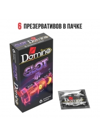 Ароматизированные презервативы DOMINO  Фруктовый слот  - 6 шт. - Domino - купить с доставкой в Находке