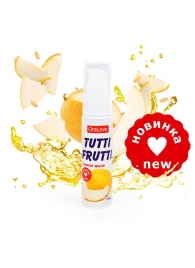 Гель-смазка Tutti-frutti со вкусом сочной дыни - 30 гр. - Биоритм - купить с доставкой в Находке
