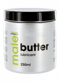 Анальный лубрикант MALE Cobeco Butter Lubricant - 250 мл. - Cobeco - купить с доставкой в Находке