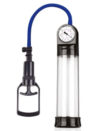 Прозрачная вакуумная помпа Sex Expert с манометром - Sex Expert - в Находке купить с доставкой